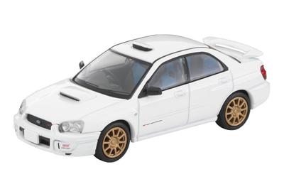 Tomytec Tomica Limited Vintage Neo Subaru Impreza WRX STi spec C Λευκό 2003 Έτοιμο Προϊόν 332701 1/64 LV-N337a