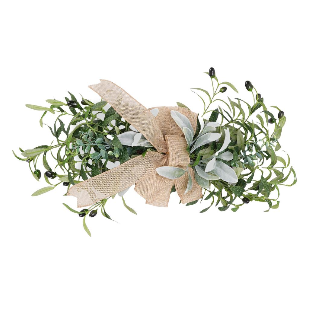 Artificial Olive Stair Hanging Decoration 60CM Handcrafted Vivid Details Fake Olive Decor for All Seasons