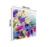 GLAS-KOCHFELDSCHUTZPLATTE 50x52 BLUMEN