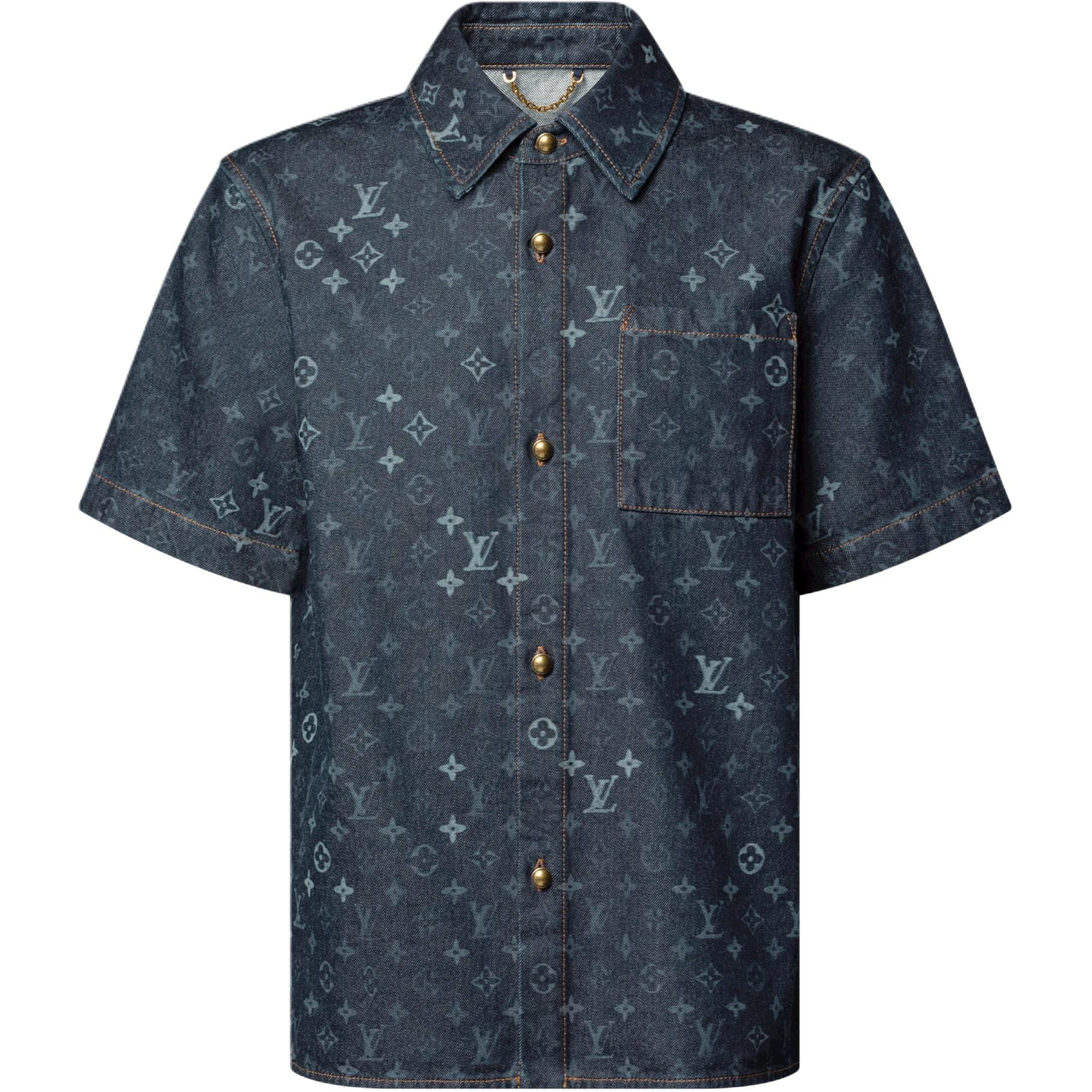 LOUIS VUITTON FW26 Denim Shirt Men`s