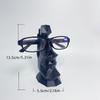 Desktop Eyeglass Holder Creative Quirky Fun Shaped Organizer Scratch Resistant Stand for Office Desk Sunglasses Storage