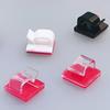 XK001 Self-Adhesive R-Type Cable Organizer & Clip for Car Wiring and Network Cables