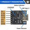 CH9111F Downloader Module Chip Serial Port Download 7Pin Program Burning for ESP11 MINI TYPE-C USB to UART RS111 RS181