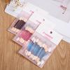 20 Pcs1set Dual Eyeshadow Eyebrow Eyeliner Brush Sponge Tipped Oval Makeup Brush