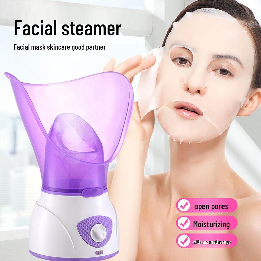 Hydrating Facial Steamer Mist Device for Home - Opens Pores & Moisturizes