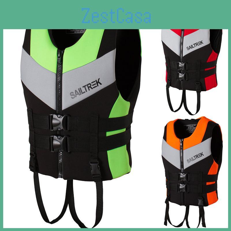 Buoyancy Foam Adult Surf Marine Sailing Kayak Fly Fishing Drifting Boating Vest Life Jacket**