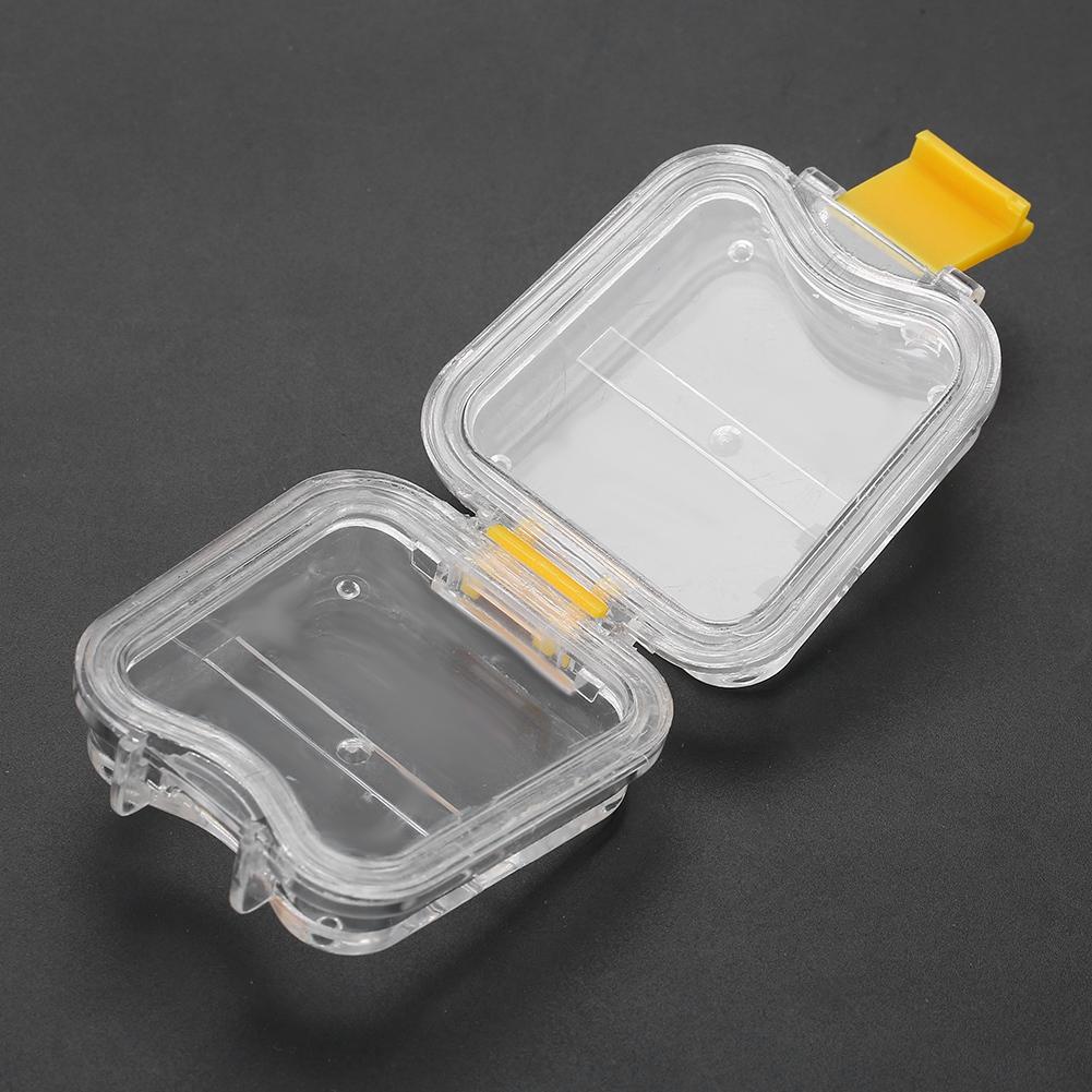 Professional Denture Box Dental False Teeth Storage Case Tooth Container with Film