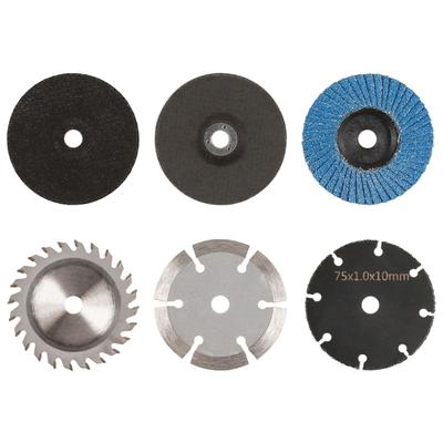 6Pcs Pneumatic Cutting Disc 75mm Cutting Disc Grinding Wheel Disc For Angle Grinders Circulars Saw Disc Grinding