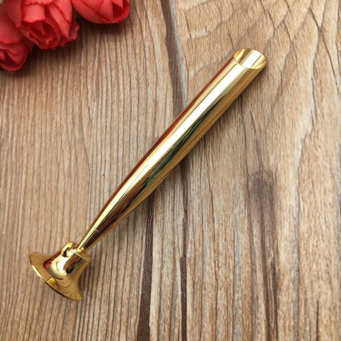 Настольная ручка, карандаш, шариковая ручка, вращающаяся подставка, стойка регистрации отеля, основа для ручки для подписи, золотистая, серебряная фиксированная основа, студенческие канцелярские принадлежности золотой