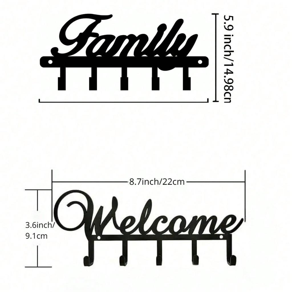 Stylish Metal Key Holder: Organize Home, Car & Office Keys with Modern Space-Saving Decor