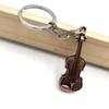 Cello Violin Key Chain Classical Musical Instrument Pendant Vintage Violin Keyring  Friends