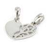 Les Trésors De Lily [F6323] - Silver Pendant 'Soul Mates' Silver (rhodium Plated) - 15x15 Mm