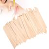 50 stücke Wachs Spatel Applikator Holz Wachsen Applikator Sticks Bein Arm Gesichts Haar Entfernung Werkzeug