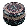 Lovely Mini Tin Box Gift Jewelry Tin Box Cookie Candy Tea Storage Round Drum Tinplate Box Drawer Organizer