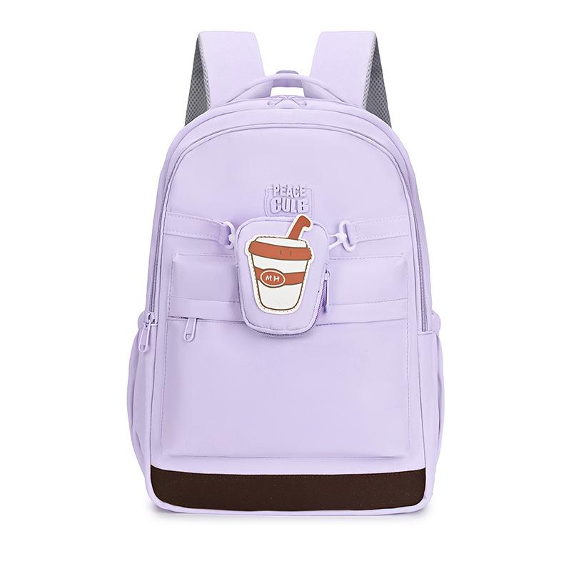 Schultasche für Mädchen, Mittelstufe, Grundschüler, 11 neue Nische, hochwertiger Doppel-Schultergurt, große Kapazität, Rückenschutz
