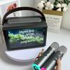 Плавающий K-Pop музыкальный динамик: Цветной дисплей, экран с текстом, качество звука HD для семейного караоке