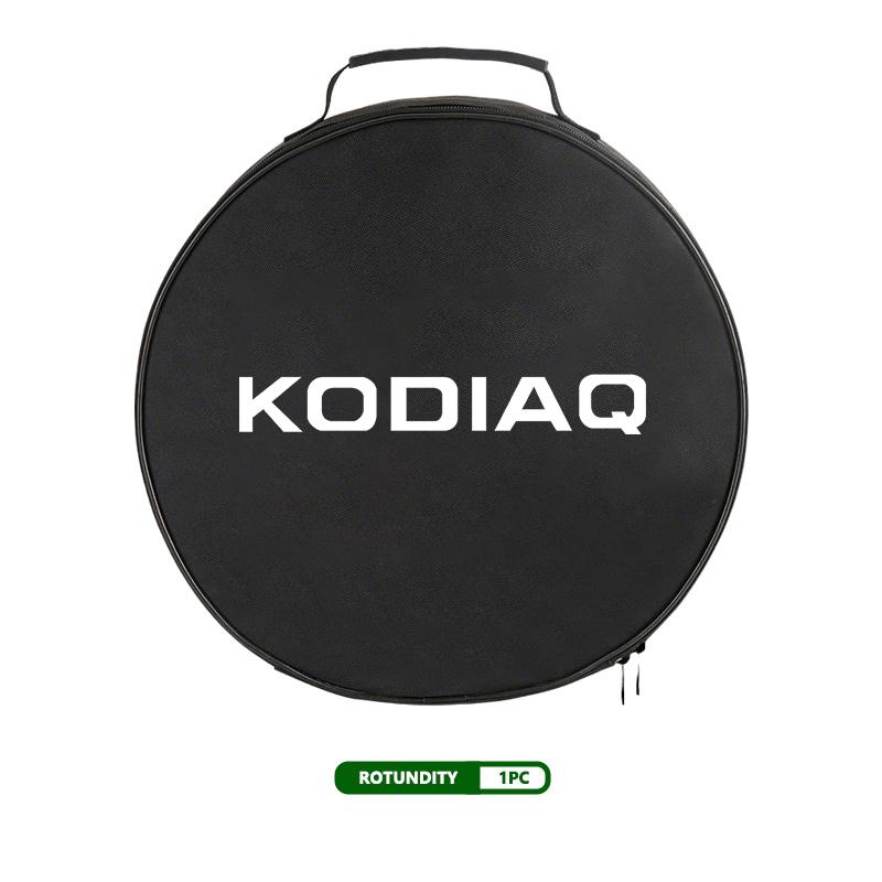 AAAJE1 EV Car Charger Cable Bag Rechargeable Gun Storage Organizer Box For Skoda Octavia A5 A7 RS Fabia Superb Rapid Karoq