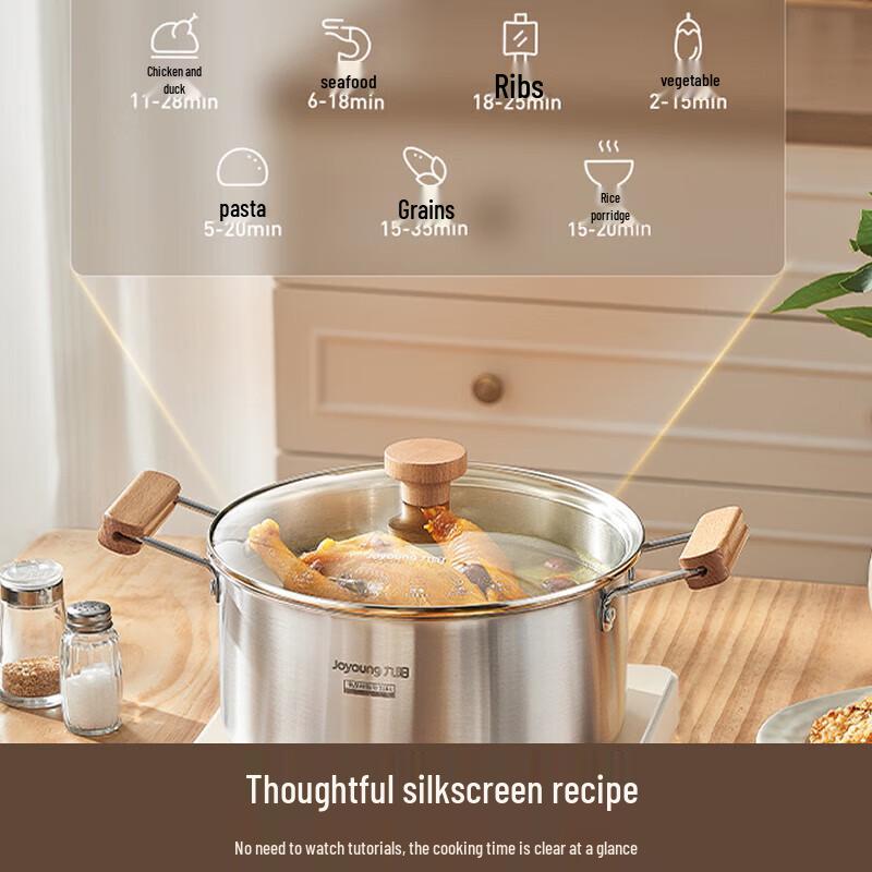 Joyoung 24cm 316L Stainless Steel Multi-Cooker Pot
