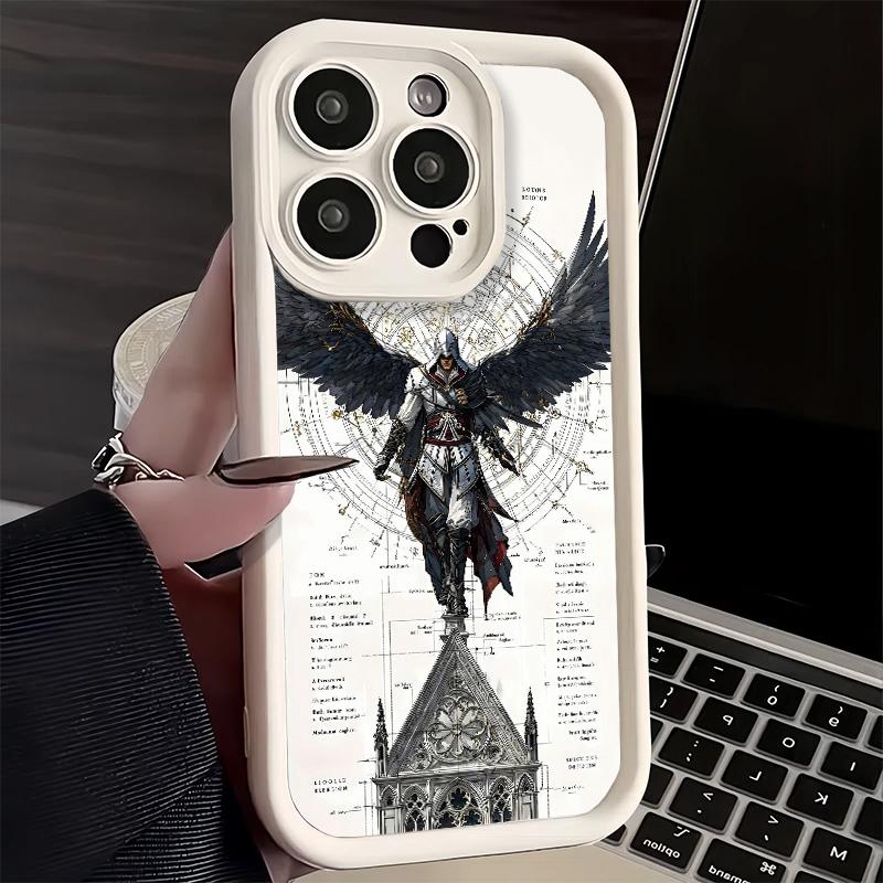 Phone Case for iPhone 17 Air 16E 15 16 Pro Max A-Assassins Game Creed Cover 14 Plus 13 12 Mini Soft Shell Silicone Fundas