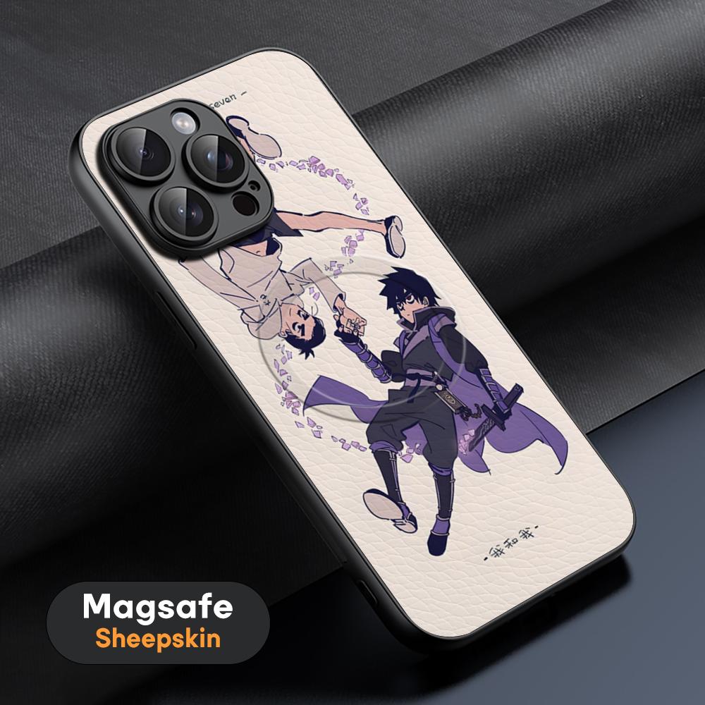 

Popular Scissor Seven Anime Phone Case For iPhone 16 15 14 13 12 11 Plus Pro Max High-end Luxury Magsafe Sheepskin iPhone 16 Pro Max