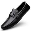 Fashion High Quality Male Comfortable Casual Shoe 2024 Hot Sale Men Genuine Leather Driving Shoes New Lightweight Male Outdoor Loafers