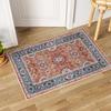Persian Floor Mat Bathroom Dirt Resistant Floor Mat Easy To Maintain Door Mat for Entrance Foyer