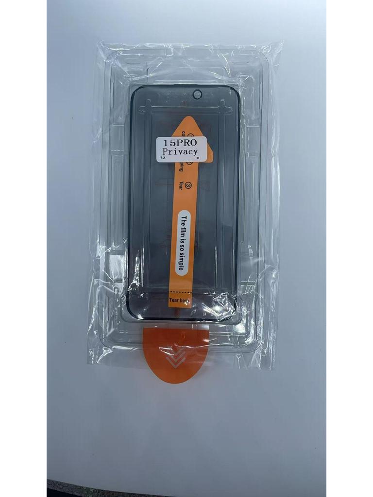 Apple 17 ProMax Privacy & Dust-Free Screen Protector