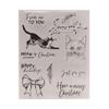 Christmas Cat Clear Stamps Scrapbooking Card Making Embossing Rubber Stamp DIY