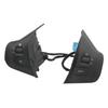 Steering Wheel Swith Control Button 98084115ZD Multifunction Black Replacement for Peugeot 208
