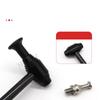 Car Dent Repair Hammer No Trace Shaping Body Sheet Metal Dent Repair Striking Hammer Leveling Tool Adjustable Length Hammer