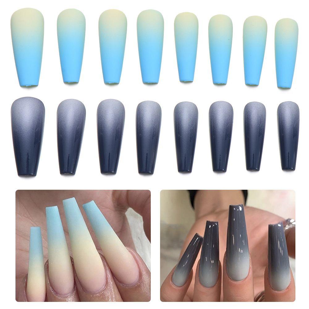 

Art Matte Manicure Extension False Nails Ballerina Nail Coffin Fake Nail Nail Tips