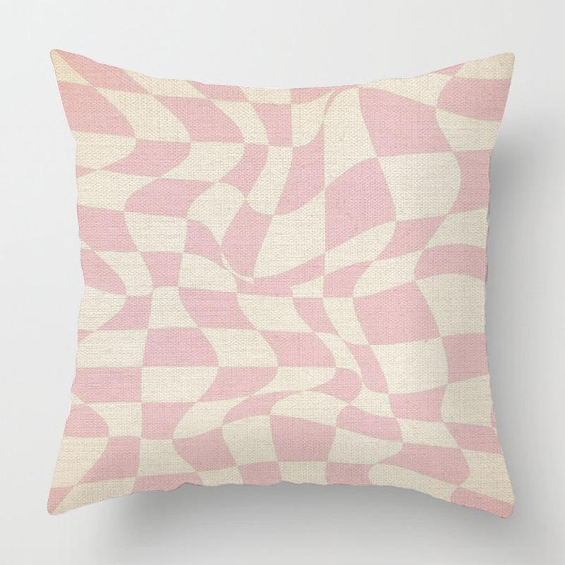 Home Decor Vibrant Geometric & Swirl Pattern Pillow Covers Pattern Cushion Cover Suitable For Sofa Bedroom Car Pillow Cover