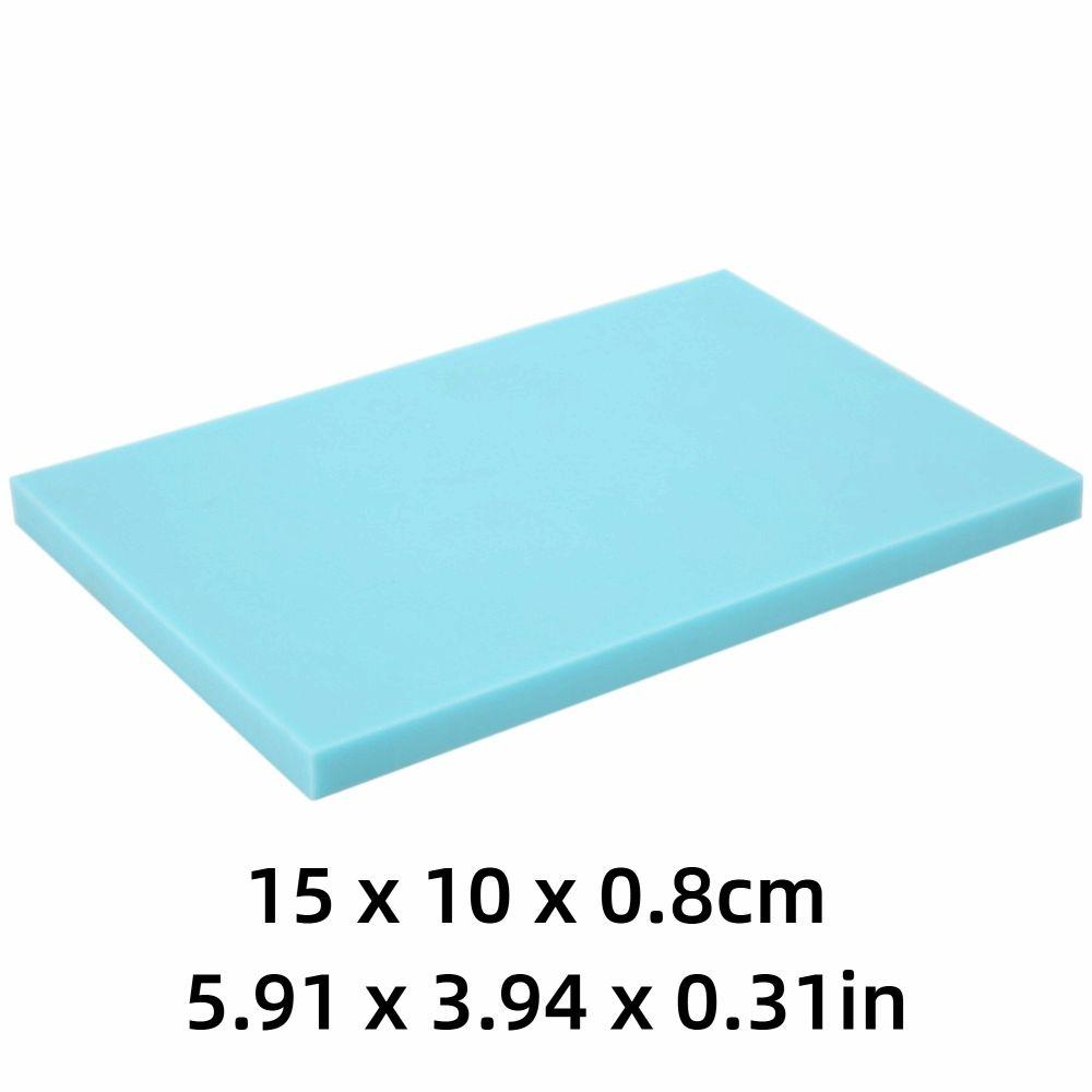15 x 10 x 0,8 cm DIY Radiergummi-Block Dünn Gravur PVC Stempel Gravierblock DIY Handgemachte Stempel