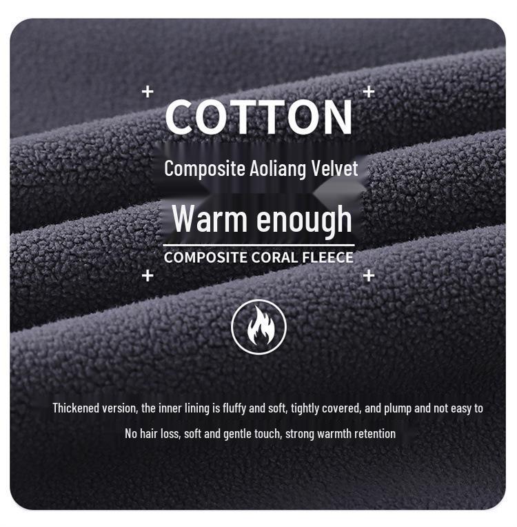 Boys' Fleece-Lined Casual Jeans - Spring/Autumn 2025 Style for Mid-to-Large Children