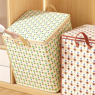 One Small Flower Polka Dot Jumbo, Extra Large Clothes Storage Bag, Foldable Super Large Quilt Bag, Suitable for Toys, Clothes, and Quilts