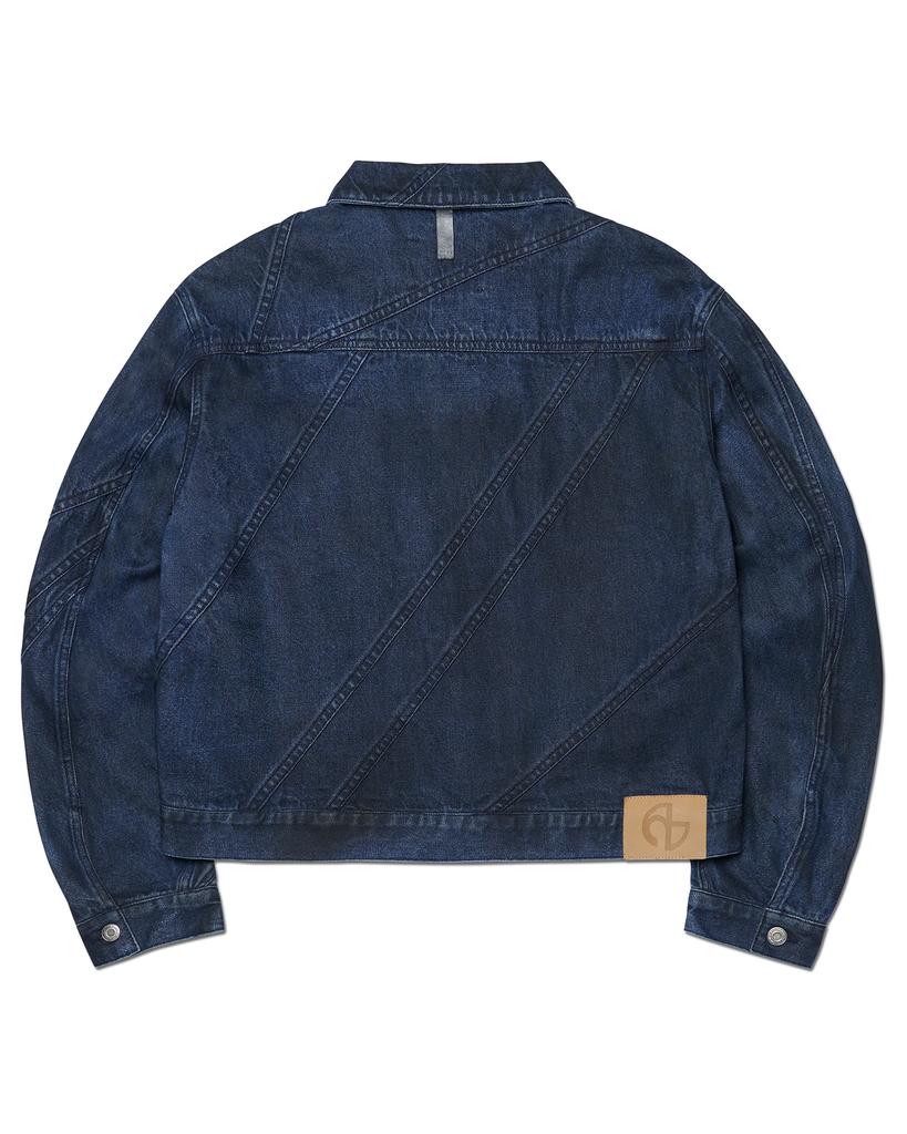 Nomanual D.C Denim Trucker Jacket - Blue