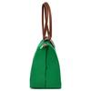 Longchamp Bolsa Tote Plegable con Cierre de Cremallera y Broche de Presión de Lona Reciclada para Empanadillas Mujeres bolsos tote Verde Esmeralda 1899089P88