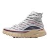 Li Ning We Wu Wraparound Non-Slip High-Top Skate Shoes Unisex Skate Shoes White AGCP317-18