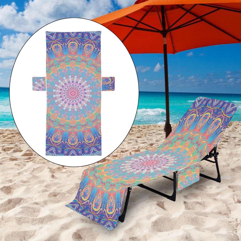 Pokrowiec na krzesło z kieszenią na basen