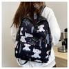 Schoolbag1011 school season summer new high print baby elephant pattern casual fashion backpack