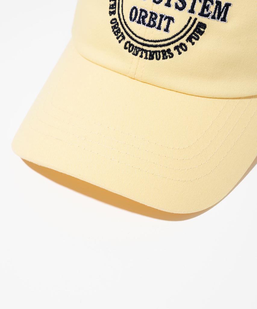 MILLO ARCHIVE Round Solar Ball Cap [Pale Yellow]