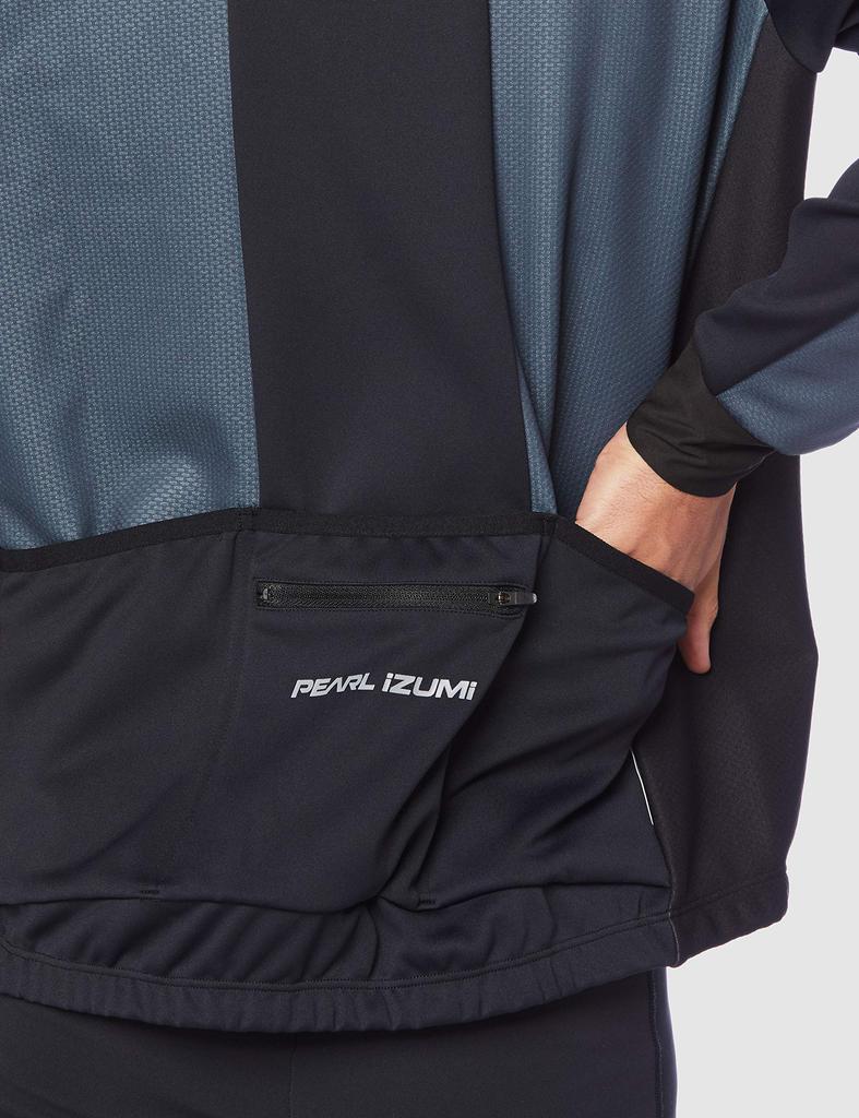 Pearl Izumi Windbreak Wide Size Size M To Japanese Size Men's Jacket, (B3500-BL), Storm, Japan, (equivalent M)