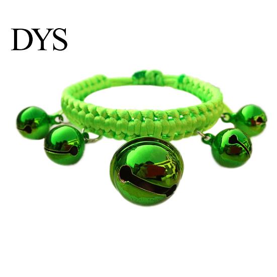 Cute Fashion Adjustable Nylon Dog Puppy Big Bells Collar Necklace Pet Supply