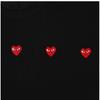 Comme Des Garcons Ax T337 051 1  p1T337 1  Play Play Triple Heart Waffen Common Short Sleeve Tee