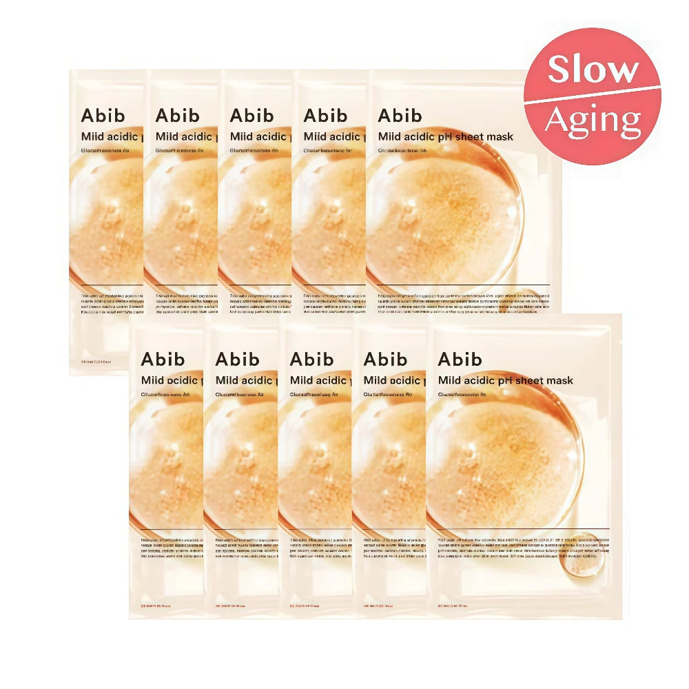 

Mild Acidic pH Sheet Mask Glutathiosome Fit 30 ml x 10 pcs