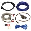 8GA Power Amplifier Installation Kit Car Subwoofer Audio Wire Line Power Cable with Fuse Universal