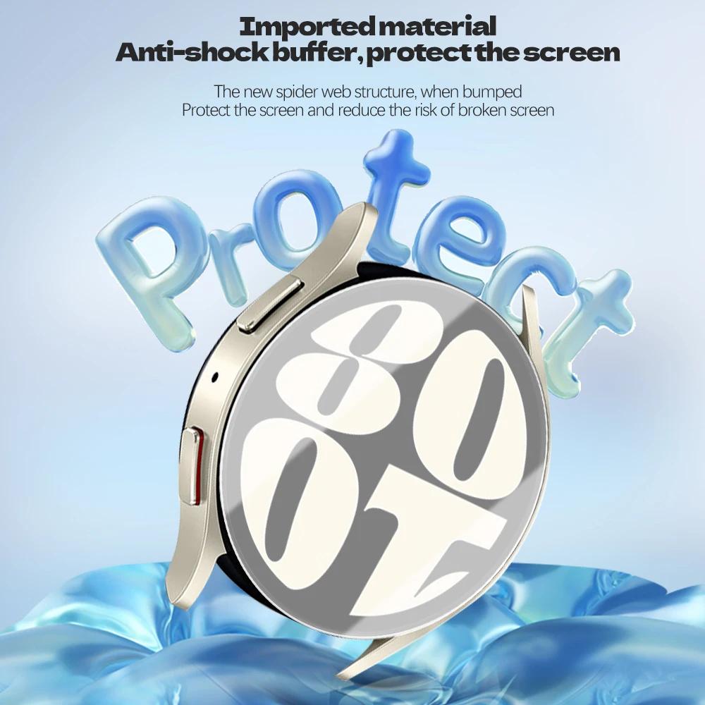 1-10PCS Screen Protector For Samsung Galaxy Watch 7 6 40 44mm 6Classic 43 47mm Hydrogel Film Accessories Galaxy Watch6 Not Glass
