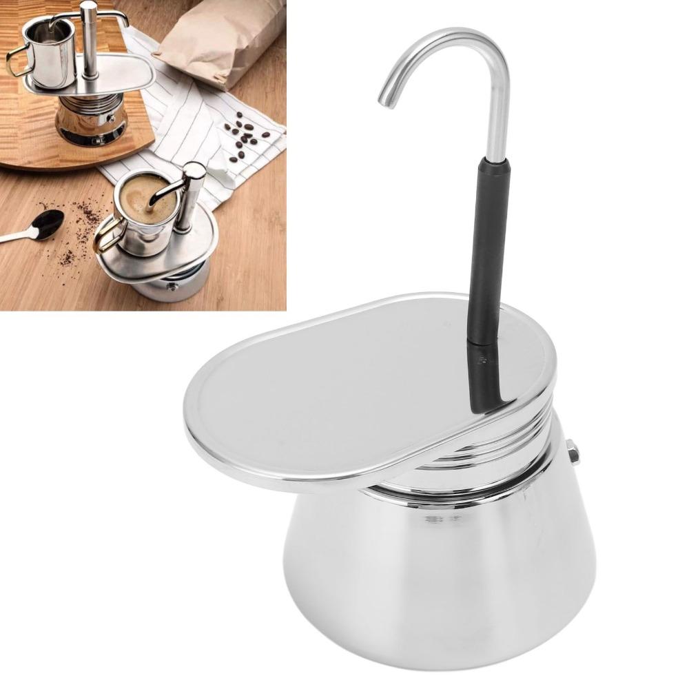 Edelstahl Mokka Kaffeekanne Handaufguss Herdplatten Espresso Maker Für Zuhause Büro
