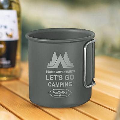 300ml kempingový hrnek z hliníkové slitiny skládací hrnek hrnek na túry do přírody ultralehký kempingový cestovní hrnek na vodu venkovní kempingové nádobí