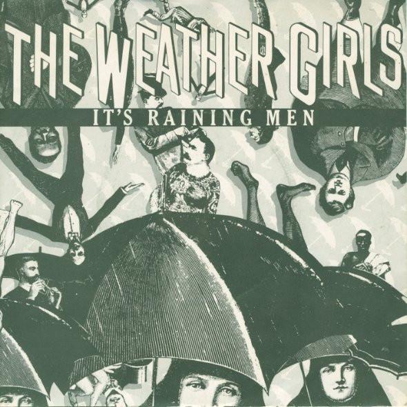 

7inch Record WEATHER GIRLS Its Raining Men CBSA2924 CBS 1982 UK Dance Electronica Used